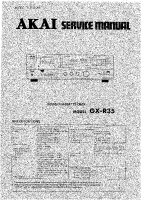 Akai GXR-35-Service-Manual 